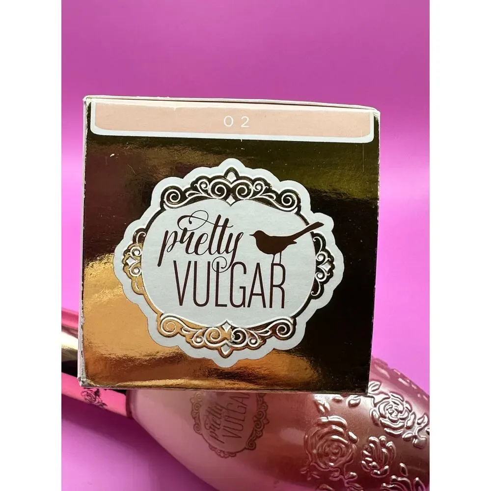 Pretty Vulgar Lava Water Foundation – Shade 02 – New in Box Pretty Bird